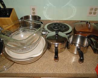 Cooking, baking, poaching and frying