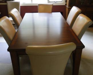 Another angle of that amazing Dining Room table and chairs
