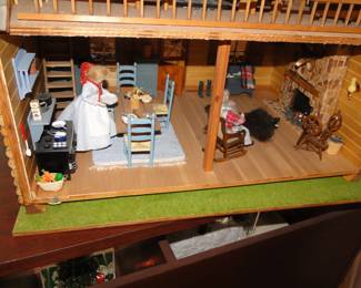 Interior shot of the rustic way of life