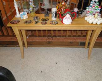 Perfect table for an entraceway or a sofa