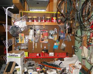 Another section of tools, with lots of tubes and things