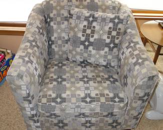 The second club style chair, we have a pair