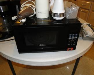 Yes, it was Devo, just seeing if you were paying attention. Here we have a Sunbeam microwave