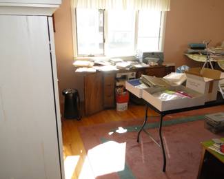 Crafters, and Scrapbookers, $12 fill a bag with crafting supplies