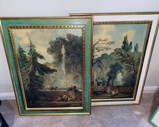Farmed oil painting art 