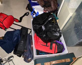 Assorted luggage