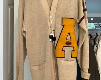 Vtg. College letterman sweater
