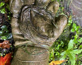 Concrete yard decor