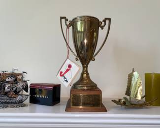 Prom King trophy 