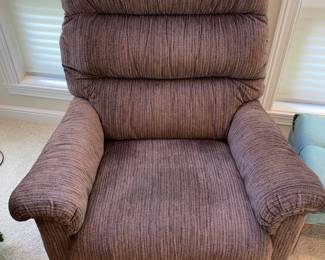 Soft and comfortable recliner… put your feet up.. you deserve it!