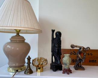Home decor from owners many travels