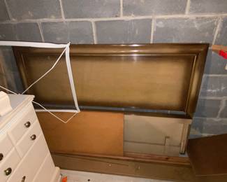 Matching headboard and footboard 