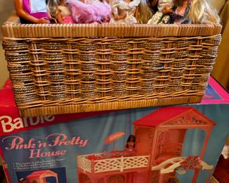 Vintage Barbie doll house. New in box