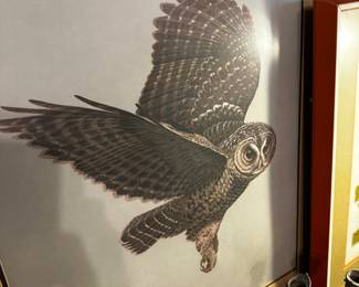 Signed piece by Guy Coheleach