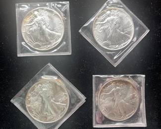 Silver Eagles - Large collection