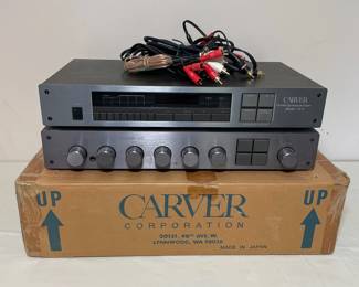 Vintage stereo equipment