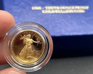 Gold 1/10th Oz Gold Eagle