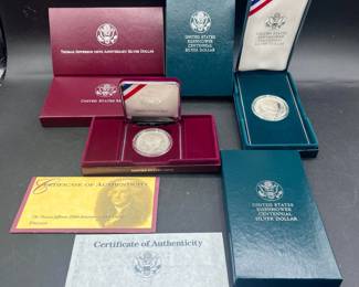 Commemorative Silver coin sets