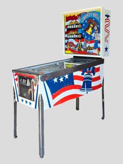 Fantastic Williams Chicago Liberty Pinball Machine Working - for 1 or 2 Players!