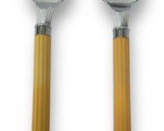 Chase Bakelite Mid Century Modern MCM Art Deco Serving Utensils Set