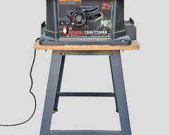 Sears Craftsman 10" Motorized Table Saw 120 Voltz, 60HZ AC only 13 Amps 4700RPM Model # 113.221740 Serial No 9608810444