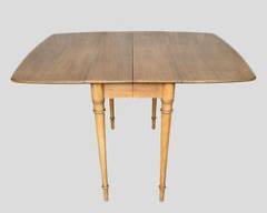 Drexel Furniture Fantastic Modern Biedermeier Style Dining Table with 2 Extension Leaves See lot 1407 matching set