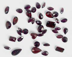 28 Carats Fine Garnet Loose Gemstones