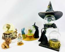 Wizard of Oz Collectibles Warner Bros, Musical Box Company, Smithsonian Institute, Westland Giftware Wizard Of Oz Snow Globes And Figurines Assorted Lot