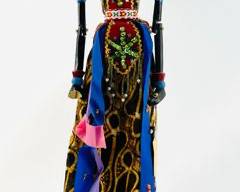 Vintage Indonesian Wayang Kulit Puppet