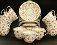 Fine K&A KRAUTHEIM SELB BAVARIA GERMANY China Tea Cups and Saucers