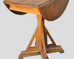 Antique Victorian Drop Leaf Side Table