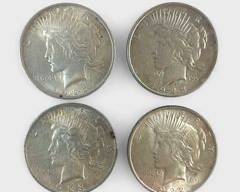 Peace Dollar Silver Coins