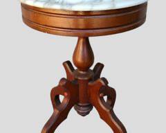 Vintage Marble Top Side Table