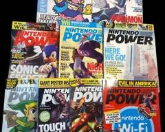 Nine 2000s Nintendo Power Collectible Video Game Magazines