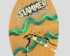 Vintage Slammer Sold Wood Skim Time Skim Board