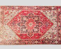 Fantastic Vintage Persian Wool Hand Knotted Room Size Tribal Area Rug