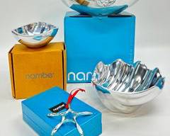 Nambe New on Box Bowls and Holiday Ornaments