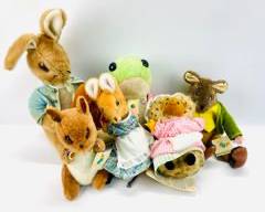 Vintage Peter Rabbit Eden Toys Plushies Squirrel Nutkin,Samuel Whiskers, Hunca Munca, Mrs Tiggly Winkle Hedgehog And More
