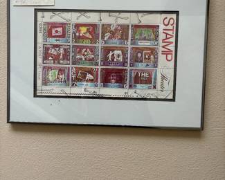 Art for sale during in person sale hours Friday and Saturday.