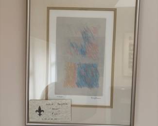 Art for sale during in person sale hours Friday and Saturday.