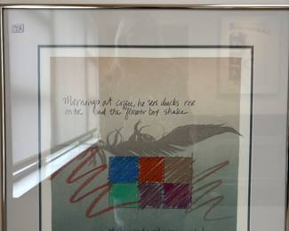 Art for sale during in person sale hours Friday and Saturday.