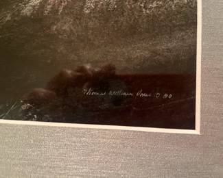 close up of signature