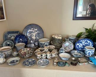 More of the porcelains available for in person purchase Friday and Saturday