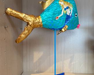 Art for sale during in person sale hours Friday and Saturday.