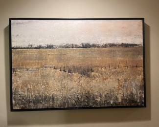 $480. Beautiful original landscape. 31.25" h x 46.25"w. Available for online purchase Wednesday as per instructions in the sale details.
