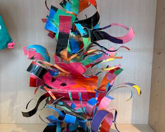 Art for sale during in person sale hours Friday and Saturday.