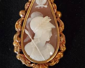 Antique Gold Cameo