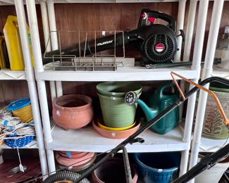Blower, planters