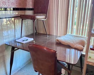 Vintage table and chairs