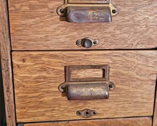 WOODEN FILING CABINET
